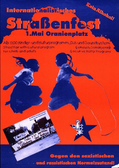 1991 Internationalistisches Straßenfest Oranienplatz